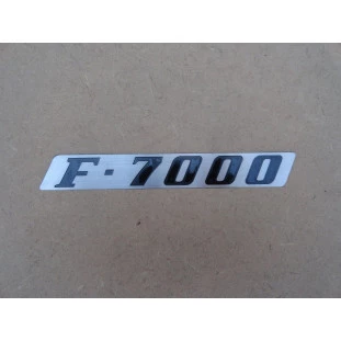Emblema F-7000 do Emblema Lateral Direito Capô F-7000 1972 a 1979