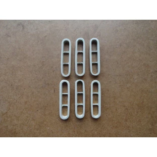 Difusor de Ar Interno Bege Entrada Saida Acabamento Fusca Brasilia Variant TL – Jogo