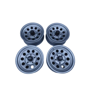 Roda Ferro F-1000 1986 a 1992 Original Restaurada Com Calota - Jogo