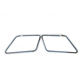 Friso da Janela Lateral Traseira Fixa Belina até 77 Original Usado Par