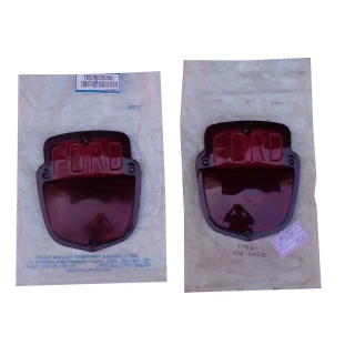 Lente Lanterna Traseira F-100 1953 a 1967 Original Ford Novo - Par