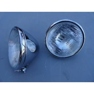Farol Dianteiro Completo com Pezinho Ford 28 à 29 - Par