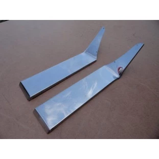 Parabarro Traseiro Chevette Inox - Par