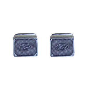 Pisadeira do Estribo Ford F-1 e F-100 Alumínio Polido - Par