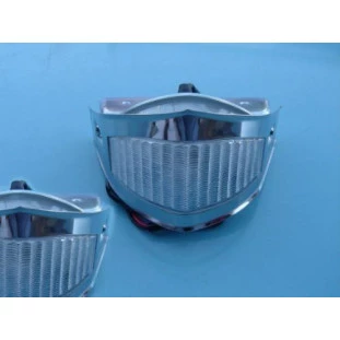 Pisca Dianteiro F-100 53 à 54 Cromado Importado - Par