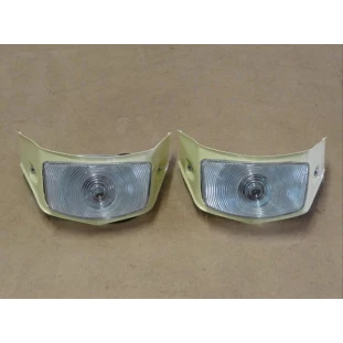 Pisca F-100 F-350 F-600 1956 a 1961 Ford Seta Importado Bege - Par