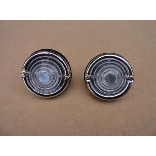 Pisca Dianteiro Modelo Grande Jeep Willys Ford CJ3 CJ5 - Par
