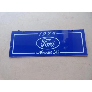Placa Ornamental 1929
