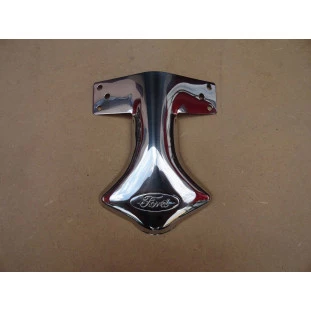 Ponteira Defletor do Escapamento Logo Ford Inox Novo
