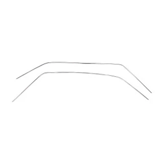 Friso Calha Do Teto Dodge 1800 Polara Original Usado - Par
