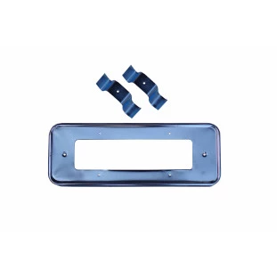 Suporte Moldura Cromada Placa Dianteira Vw Fusca até 1970