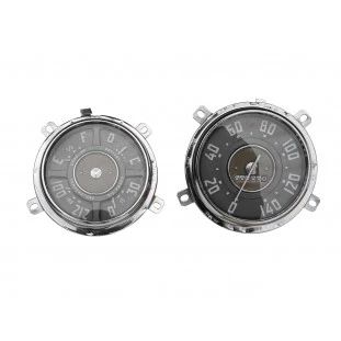 Velocímetro Relógio Instrumento Boca Sapo 1947 a 1953 Mecânica Moderna Vortec S10 Blazer V6