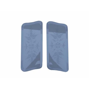 Vidro Quebra Vento Lapidado Ford Model A 1928 a 31 Bisote - Par