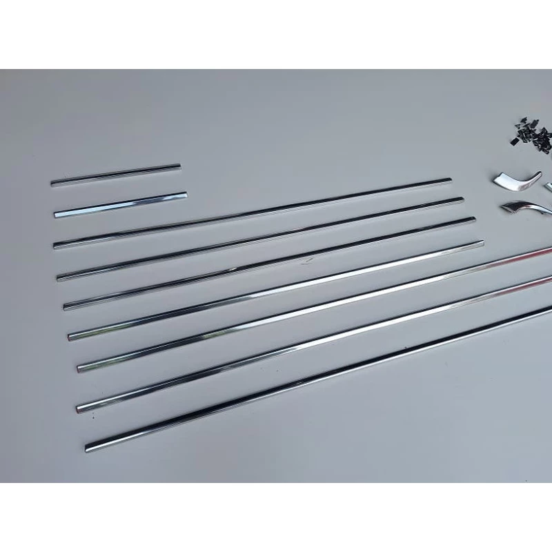 Friso Lateral F-100 Twin Beam 68 À 71 Jogo Completo Novo Friso Lateral F-100 Twin Beam 68 À 71 Jogo Completo Novo