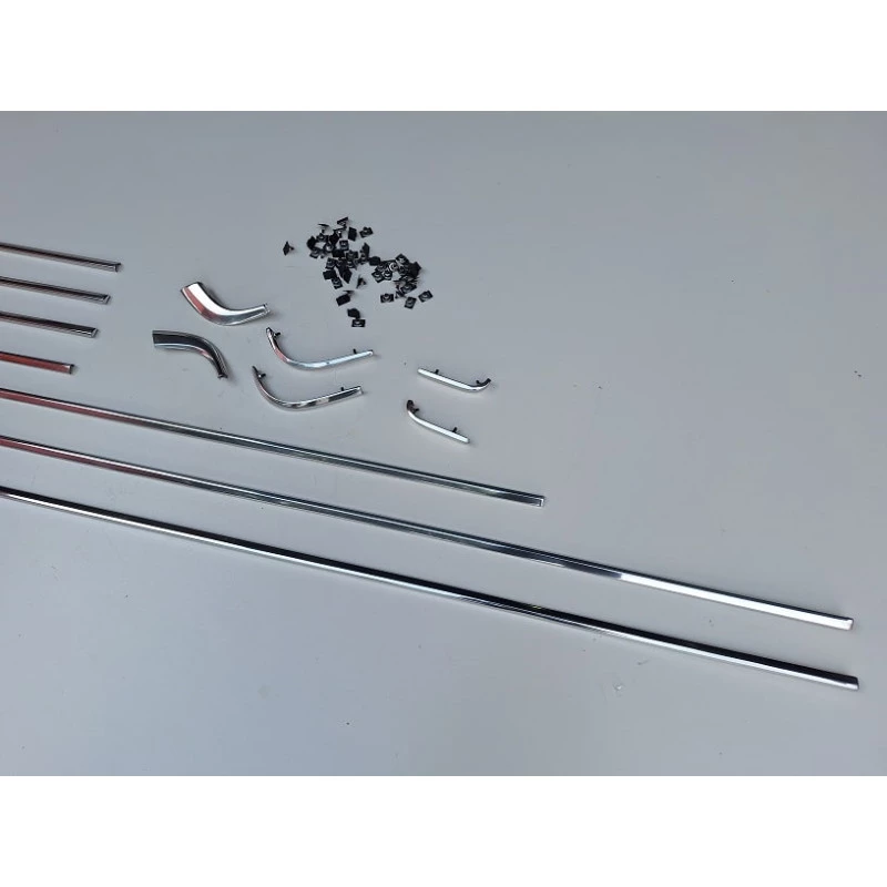 Friso Lateral F-100 Twin Beam 68 À 71 Jogo Completo Novo Friso Lateral F-100 Twin Beam 68 À 71 Jogo Completo Novo