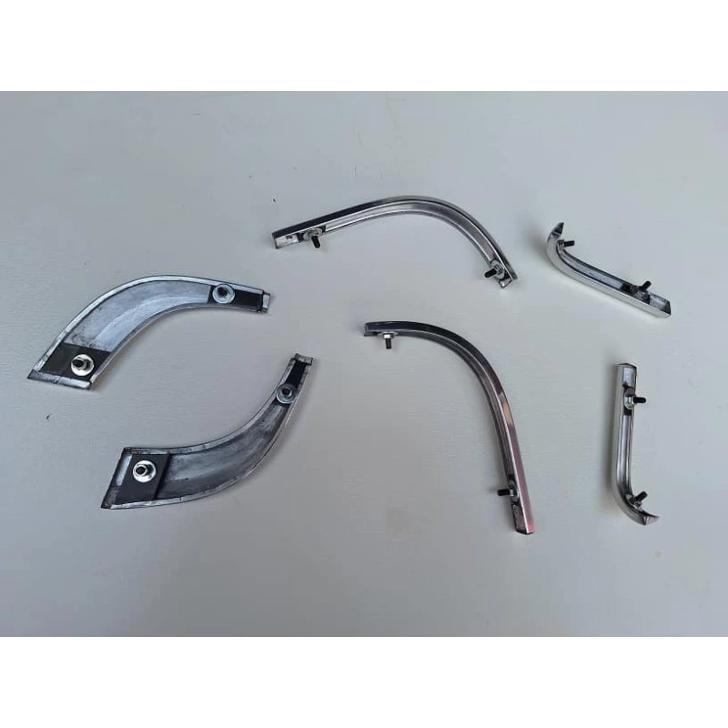 Friso Lateral F-100 Twin Beam 68 À 71 Jogo Completo Novo Friso Lateral F-100 Twin Beam 68 À 71 Jogo Completo Novo