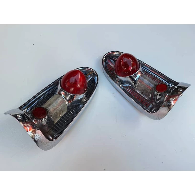 Lanterna Traseira Chevrolet Bel Air 1956 Original - Par