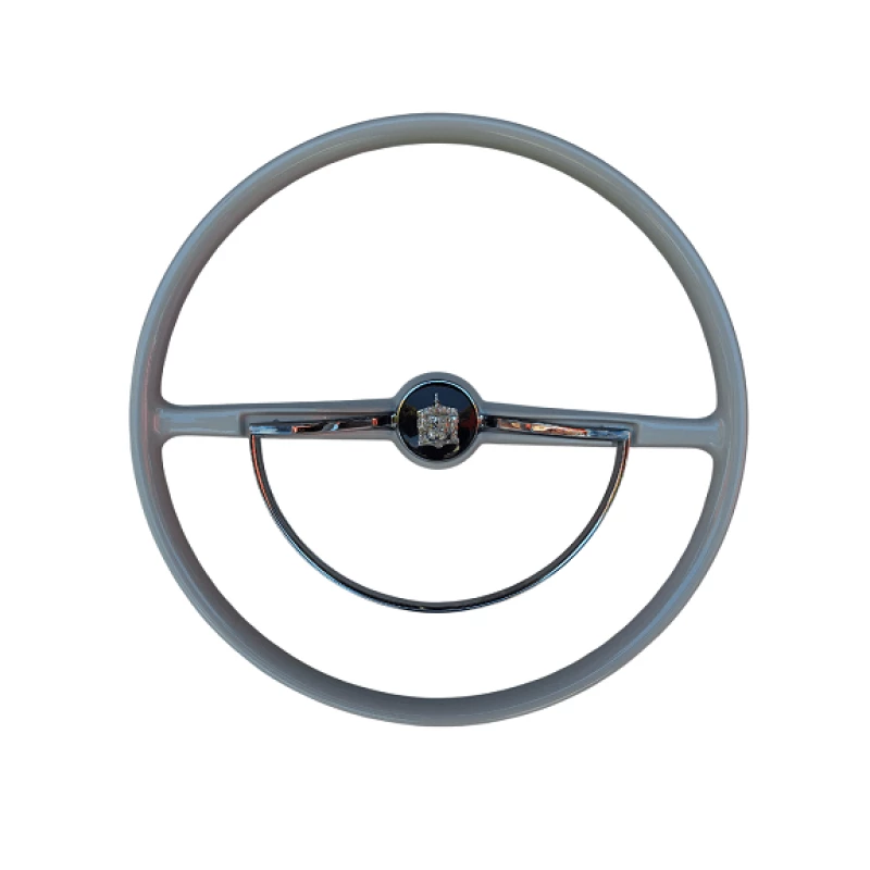 Volante Cálice Fusca Até 73 Estria Grossa Restaurado Marfim