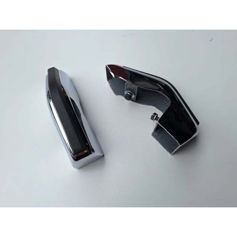 Batente Parachoque Traseiro Maverick Original Restaurado Par