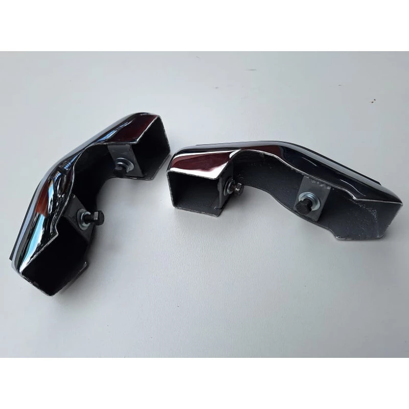 Batente Parachoque Traseiro Maverick Original Restaurado Par