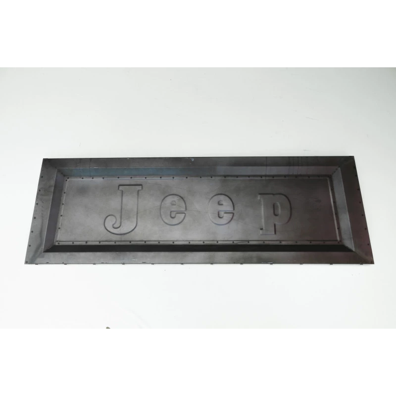 Tampa Traseira Caçamba F-75 Logo Jeep
