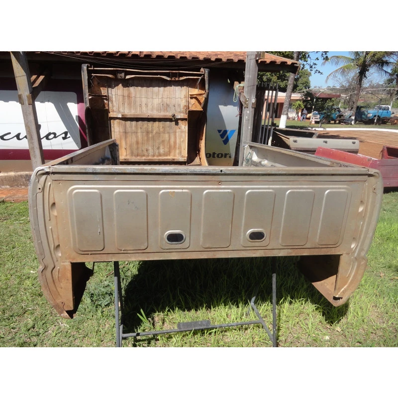 Caçamba Carroceira de Lata S10 Simples até 2000 Original Usada