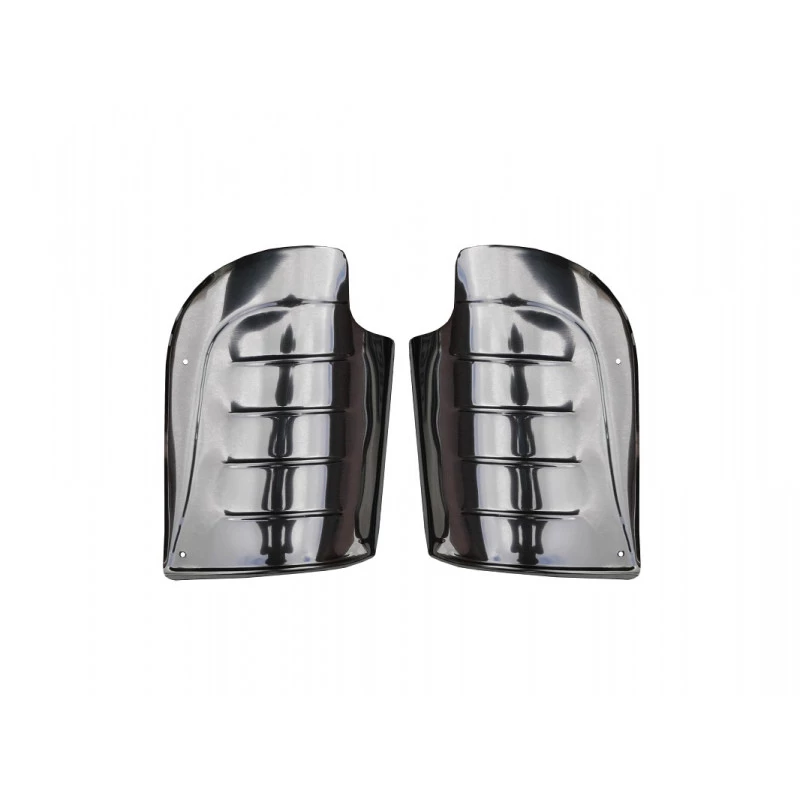 Acessório Protetor Paralama Traseiro Polaina Fusca Inox - Par