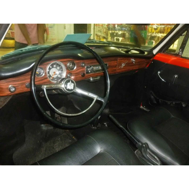 Alça Painel PQP Volkswagen Karmann Ghia Reprodução Preto