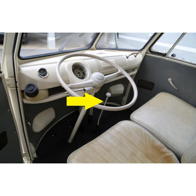 Alavanca Câmbio Kombi Corujinha 1500 1967 a 1975 Rosca Grossa Usada