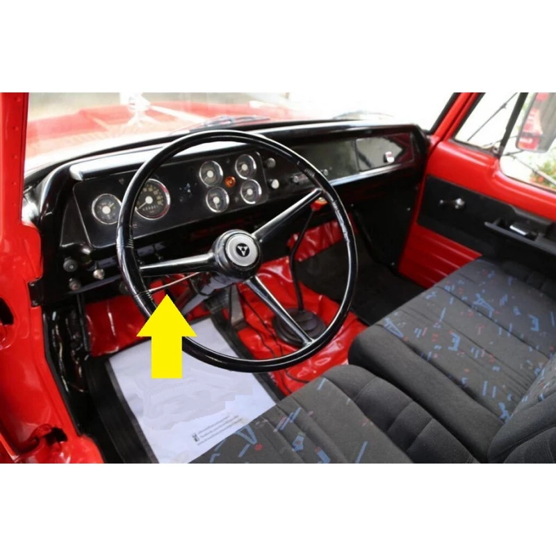 Alavanca Haste Chave Seta Caminhão Dodge D400 D700 D950 Original Nova