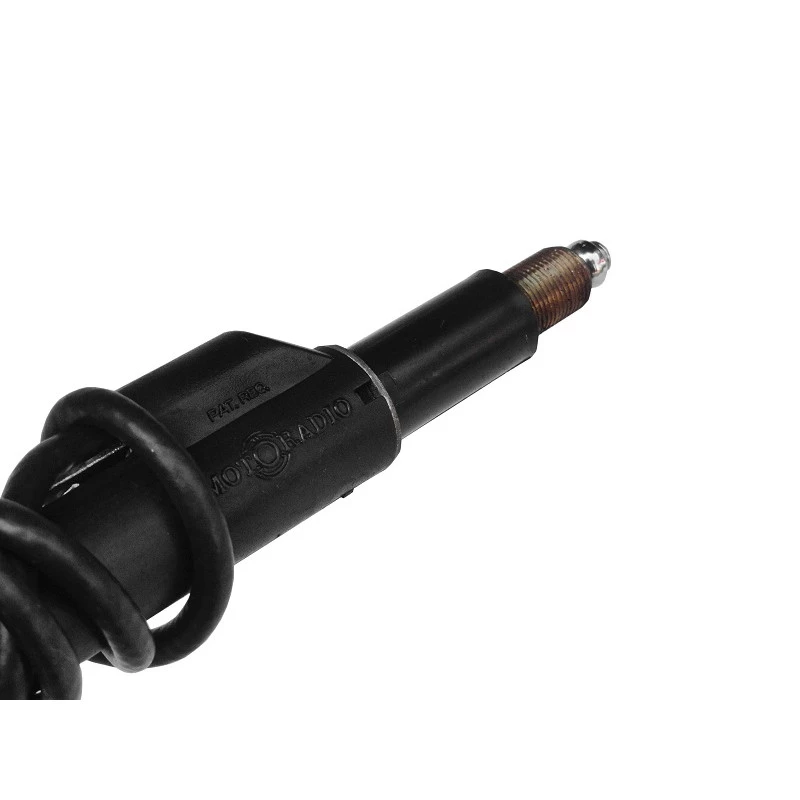 Antena Motoradio Antiga Universal Base Multidirecional Original Nova Inox