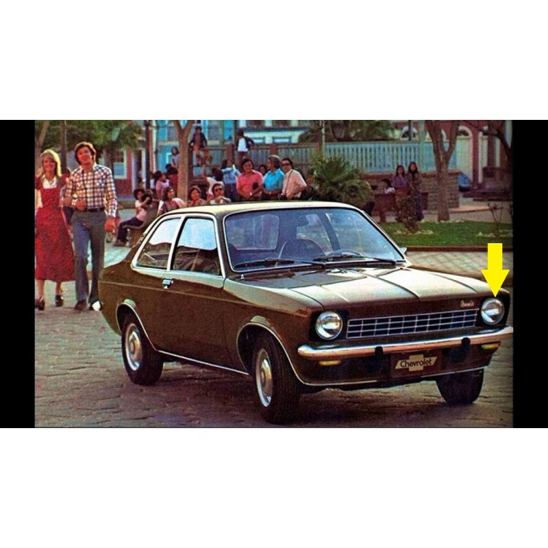 Aro Farol Chevette 1973 a 1977 Esquerdo