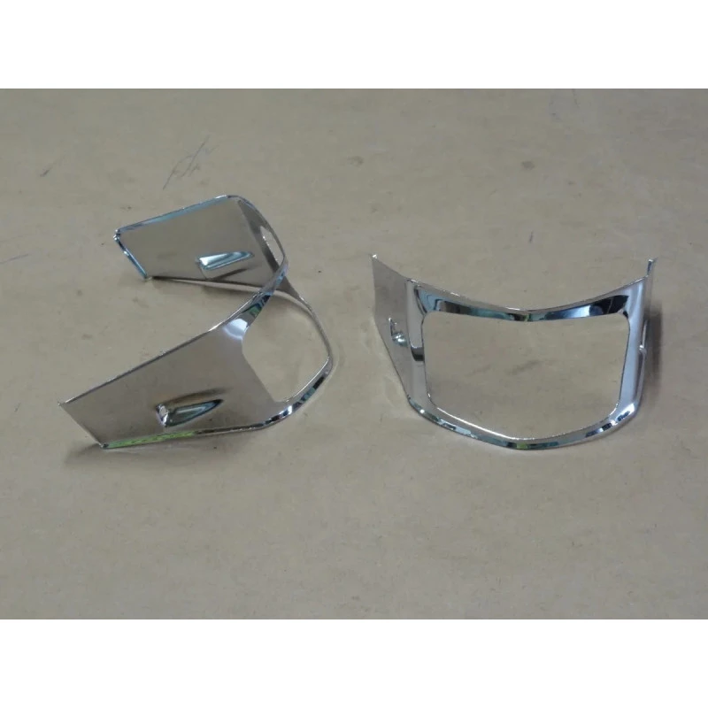 Aro Pisca Dianteiro F-100 F-350 F-600 1956 a1961 Inox - Par