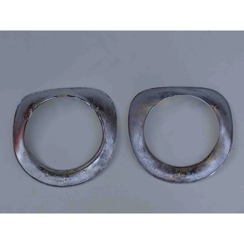 Aro Moldura Farol Chevrolet Marta Rocha 55 A 57 com Detalhe Usado - Par