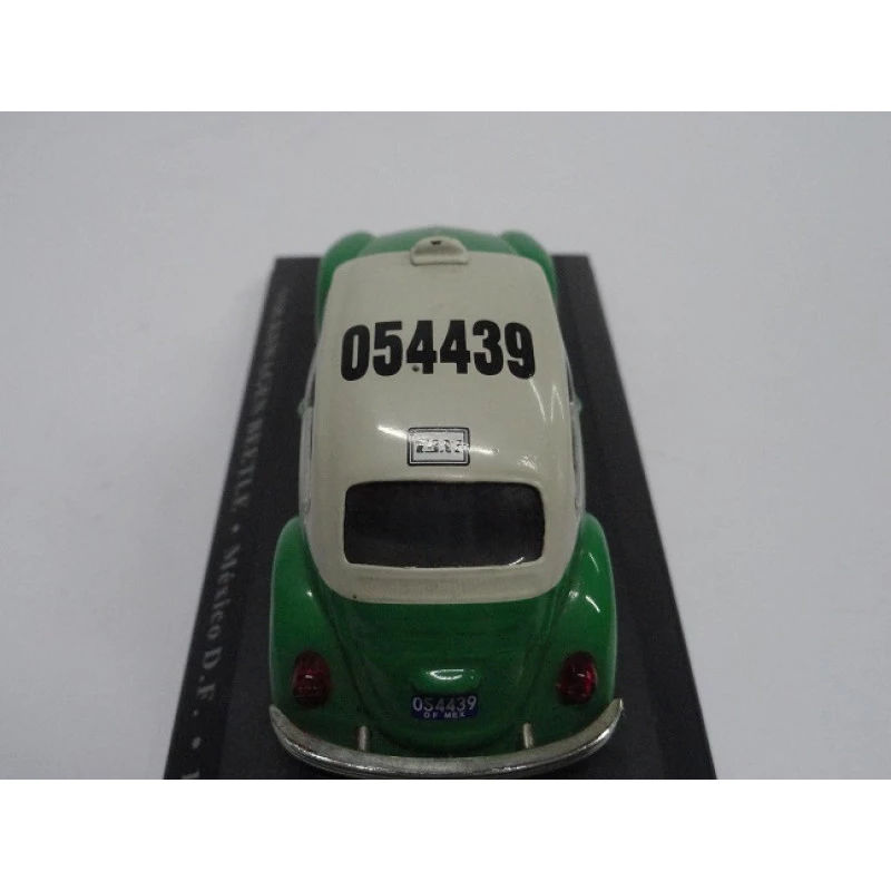 Miniatura Volkswagen Fusca Beetle Taxis do Mundo México D.F 1985