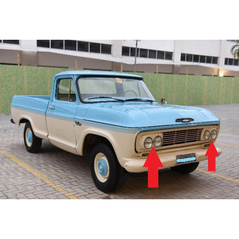 Bojo Alojamento Suporte do Farol C-14 C-15 Veraneio 4 Faróis Novo Par 