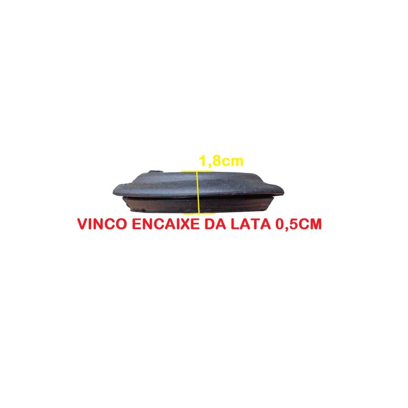 Borracha Bocal do Tanque na Cabine F-100 1972 a 1975