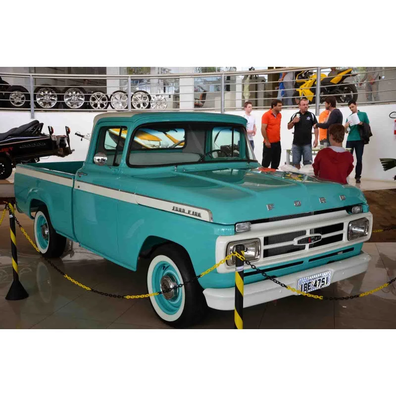 Borracha Calço Haste Porta Luvas F-100 F-600 1962 A 1971 - Par