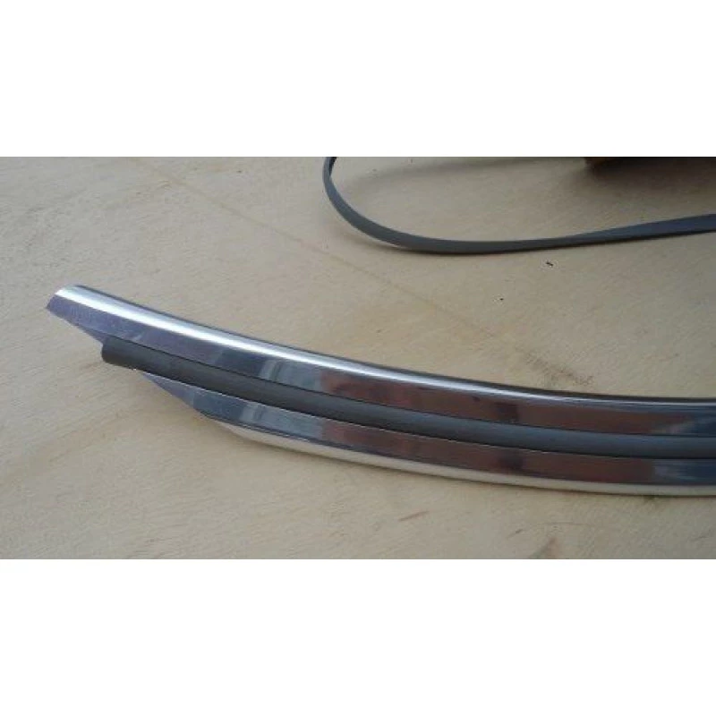 Borracha Friso Kombi Luxo Cinza kit