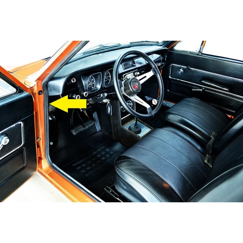 Borracha Porta Corcel I Belina I 1969 a 1977 Nova - Par