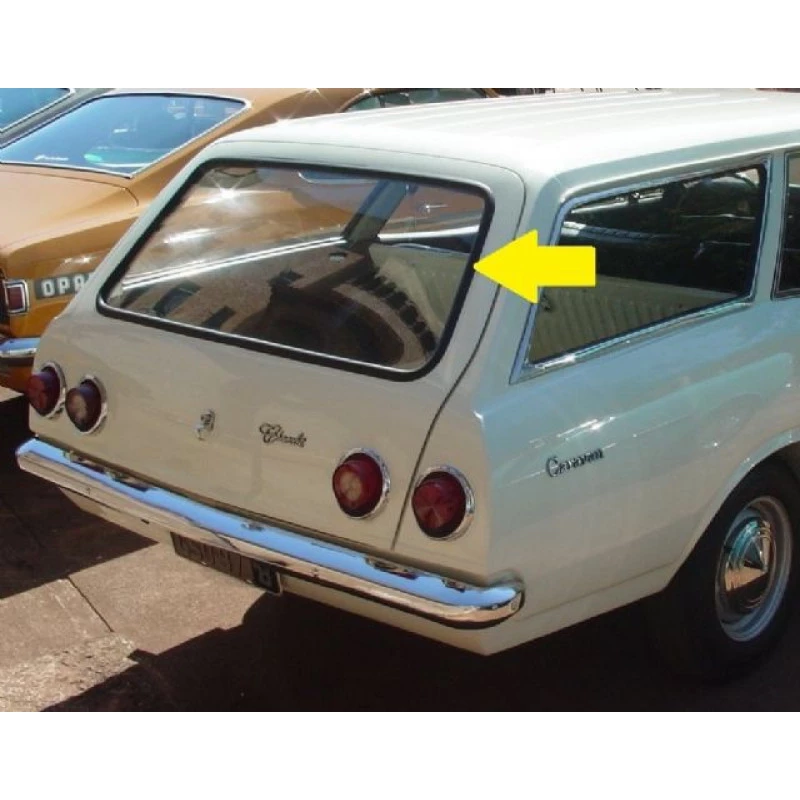 Borracha Vigia Caravan Modelo não Utiliza Friso