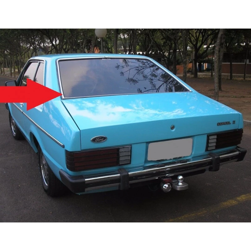 Borracha Vigia P/ Friso de Alumínio Corcel II 78 em Diante