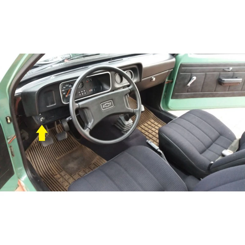 Botão Chave de Luz Chevette 1973 a 1982