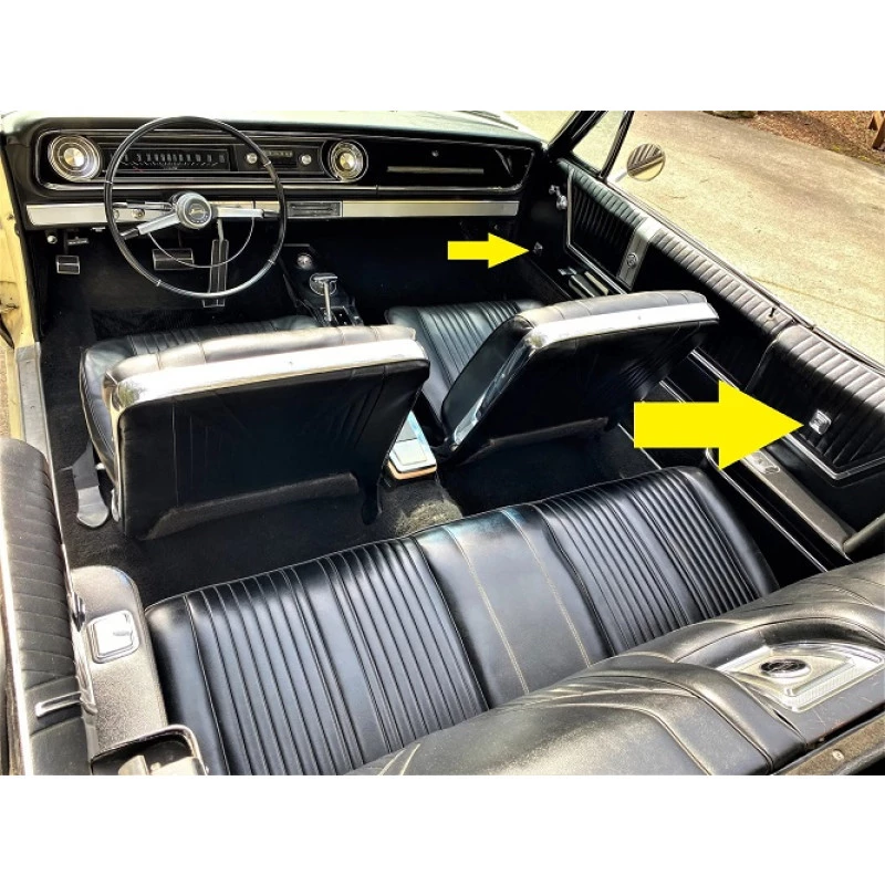 Botão Vidro Elétrico Chevrolet Pontiac Bel Air 1958 a 1969 Novo Importado