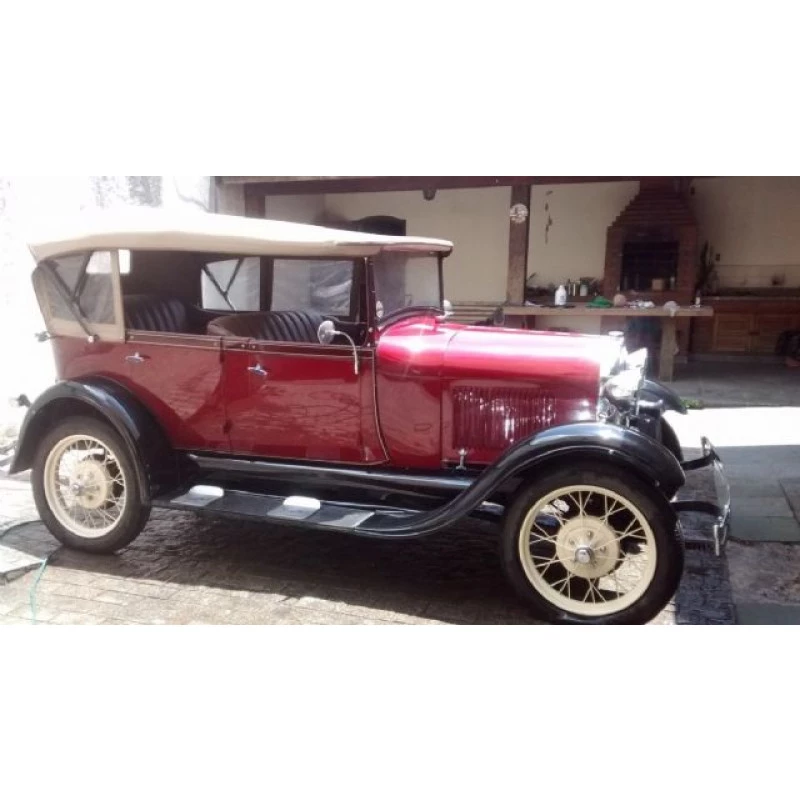 Botão Lateral Capota Ford 28 à 31 Cromado - Par