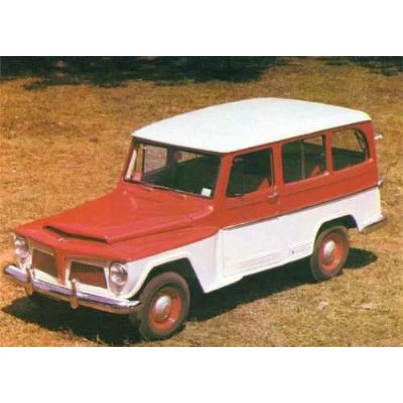 Botão Painel Afogador Rural F-75 Willys