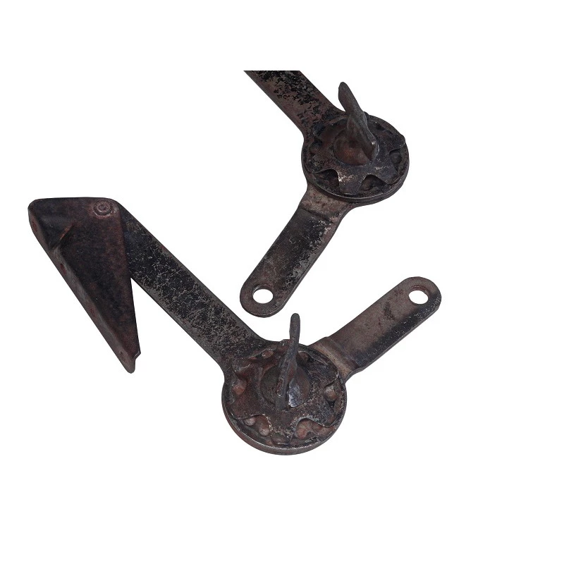 Braço Catraca Dobradiça Parabrisa Basculante Móvel Jeep Willys CJ5 Original - Par