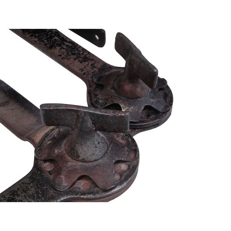 Braço Catraca Dobradiça Parabrisa Basculante Móvel Jeep Willys CJ5 Original - Par