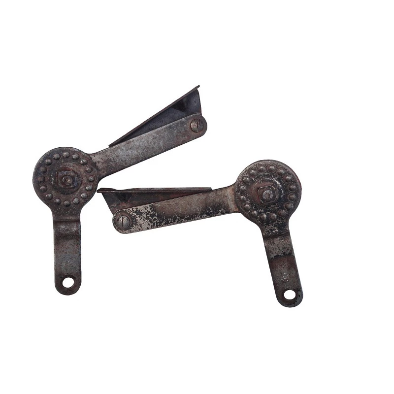 Braço Catraca Dobradiça Parabrisa Basculante Móvel Jeep Willys CJ5 Original - Par