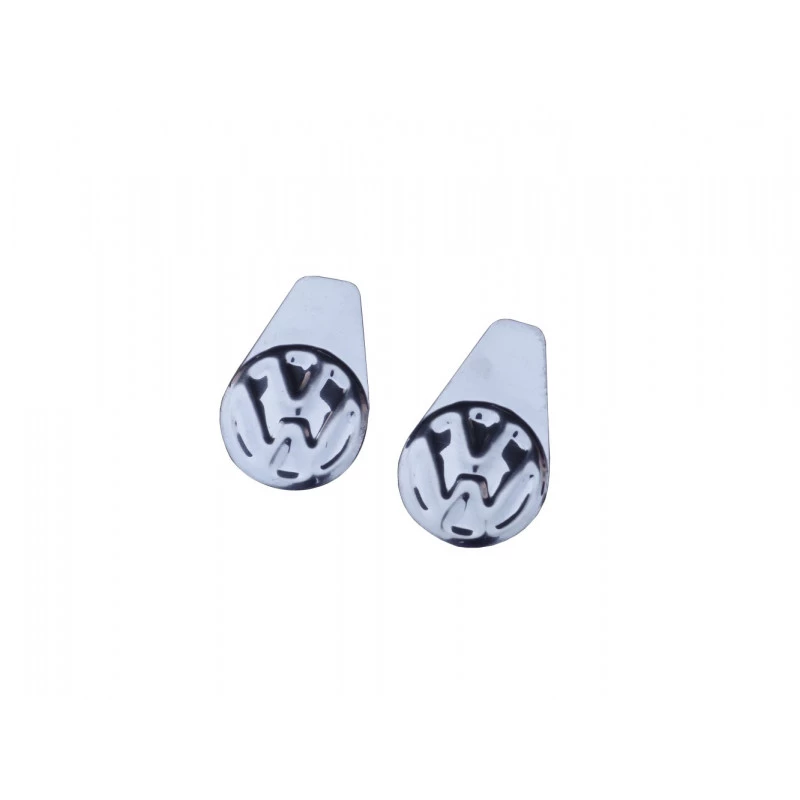 Brinco Acabamento Acessório Maçaneta Externa Fusca Brasilia Zé Caixão Variant TL Inox Par